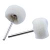 Thread Wool Felt Brush Buffer Polishing Felt Grinding Sanding Head Abrasive Buffing Wheel 3mm Shank