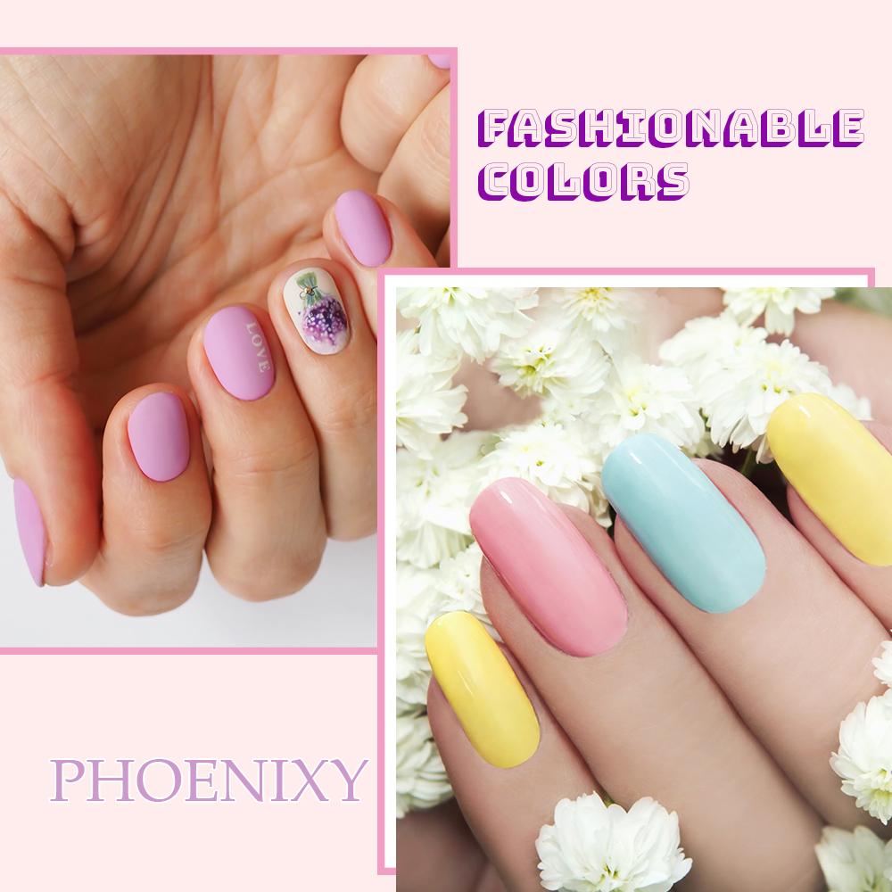 PHOENIXY 36 Вт светодиодная лампа для ногтей Сушилка для ногтей Фреза для ногтей Маникюрный набор Набор 5 мл Набор гель-лаков для ногтей и наборы инструментов для дизайна ногтей