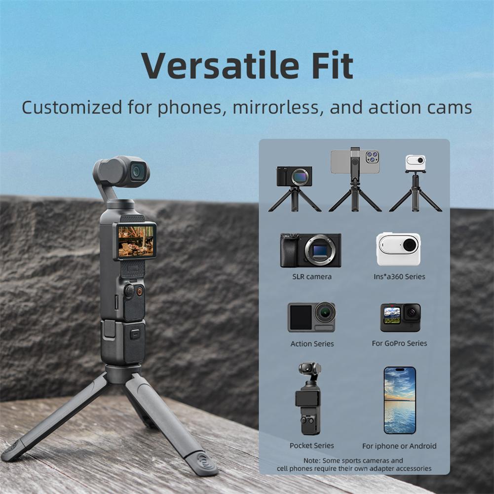 Extendable Desktop Tripod, Mini Phone Camera Tripod, Photography Bracket Stand Compatible For Devices With 1/4 Thread