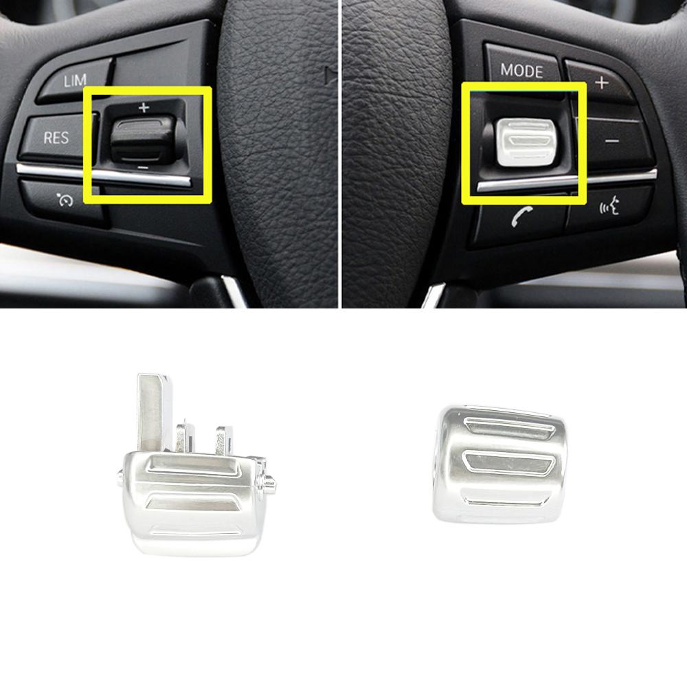 Серебристый для BMW 1, 3, 4, 5, 6, 7 серии F10 F11 F20 F30 F34 F36 F07 F01 F02, автомобильное многофункциональное управление на рулевом колесе