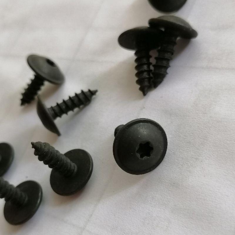 10 шт. винты для крышки крыла автомобиля саморезы металлические крепежи для Golf для Passat N90974701