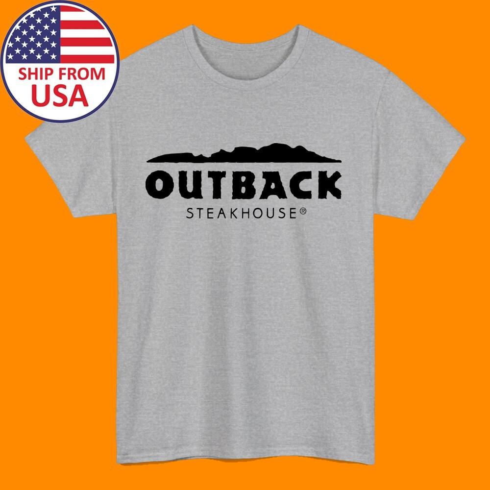 Outback Steakhouse Restaurant Men#039;s Grey Size S to 5XL Unisex T-Shirt