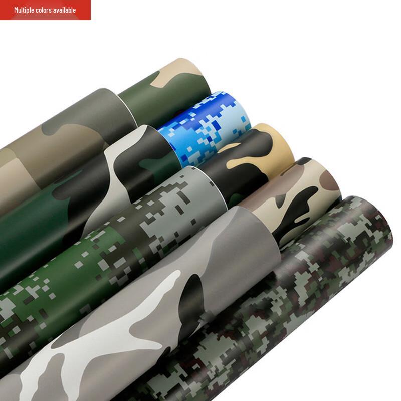 Matte Desert Camouflage Vehicle Wrap Film
