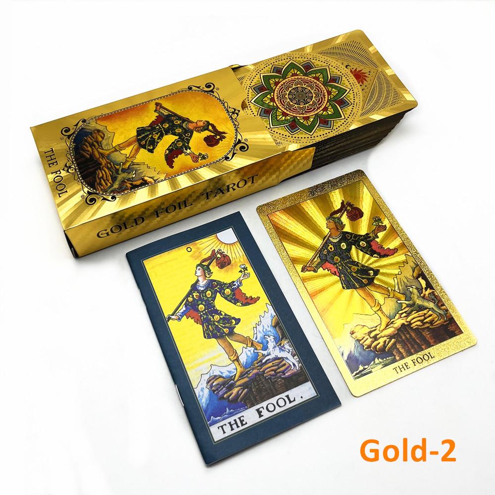 1 колода гадальных карт Таро, пластиковые 78 карт