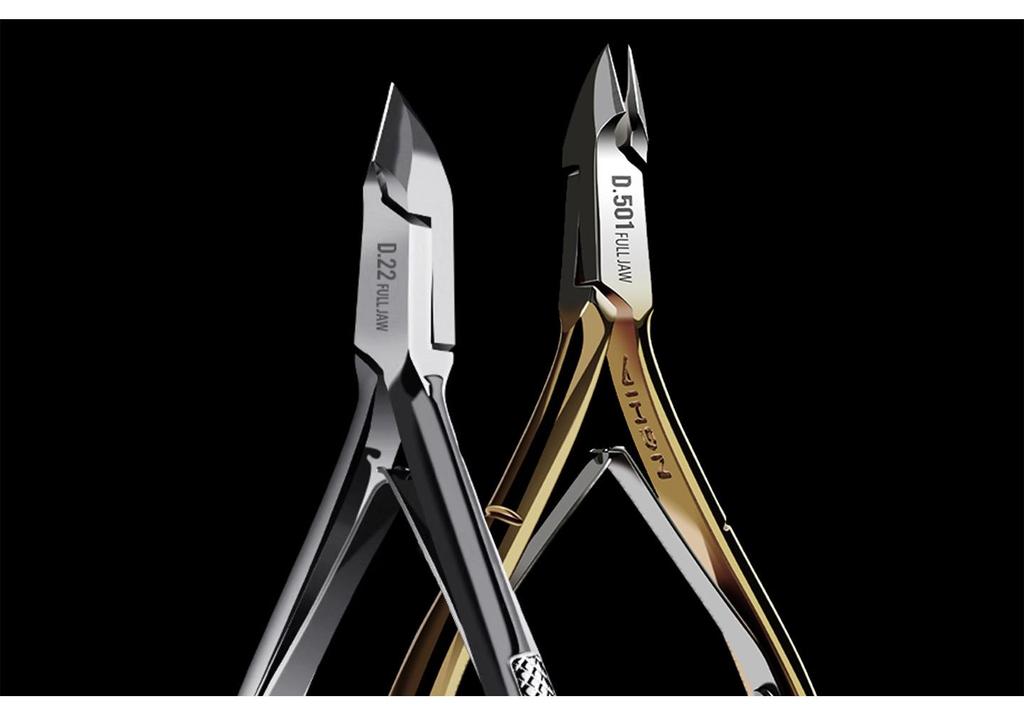 Yijian D501 Профессиональные кусачки для кутикулы для маникюрного салона: Инструмент для обрезки заусенцев и ногтей на пальцах рук