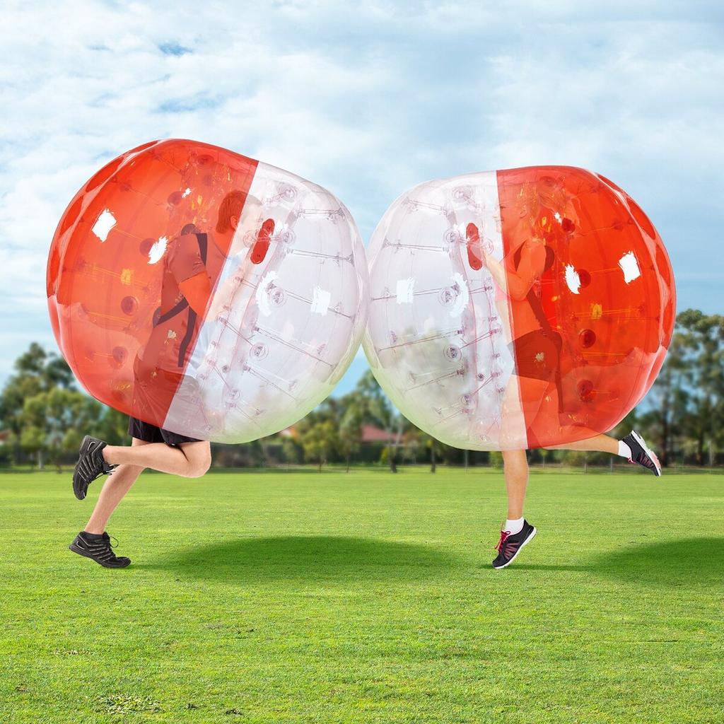 Inflatable Bumper Ball 1-Pack, 5FT/1.5M Body Sumo Zorb Balls for Teen & Adult, 0.8mm Thick PVC Human Hamster Bubble Balls for Outdoor Team Gaming