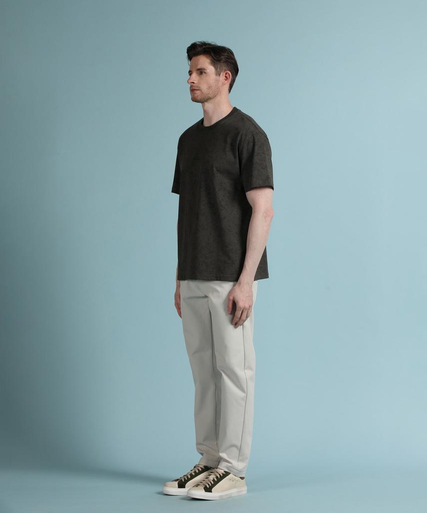 PANICALE Charcoal Vintage Washed Logo Short Sleeve T-Shirt