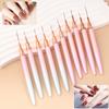 1/5 шт. Профессиональные кисти для дизайна ногтей, кисти для прорисовки линий, инструмент, ультратонкие кисти для рисования деталей, кисти для рисования, ручки для маникюра, инструменты