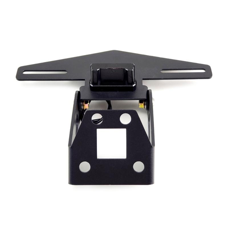 Motorcycle License Plate with LED Light Tail Light Holder Motorbike License Plate Mount Holder Bracket for 250/ Z900