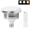 E27 65W Bulb Lamp 3200K-5500K LED Photo Lighting Studio Video Daylight Lamp with Remote Control For Softbox Photographic Light