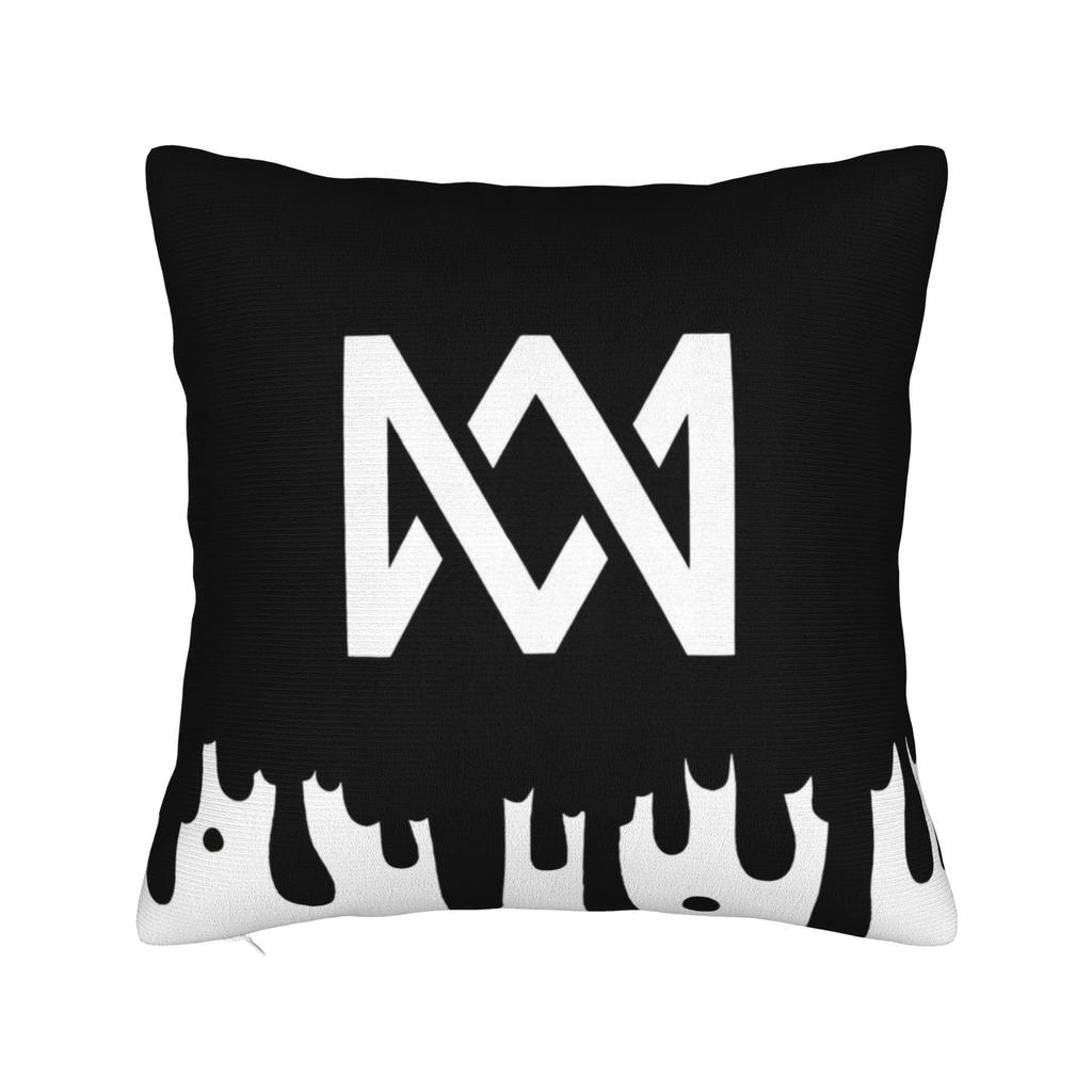 Квадратные Наволочки и Чехлы для Подушек Marcus And Martinus MM Смешные На молнии Декоративная Наволочка для Дома 4040см