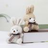 Брелок с кроликом, плюшевая кукла, рюкзак, подвеска, детские игрушки в виде животных