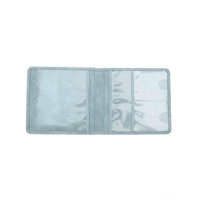 Car Insurance Information File Protection Case Folder PU Leather Short Motorcycle Driving License Protection Case Storage Bag