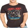CHASER Мужская футболка с графическим принтом группы Bon Jovi, размер L, черная