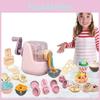 Colorful Children's Diy Clay Set Creative Cartoon Ice Cream Noodle Machine Toy