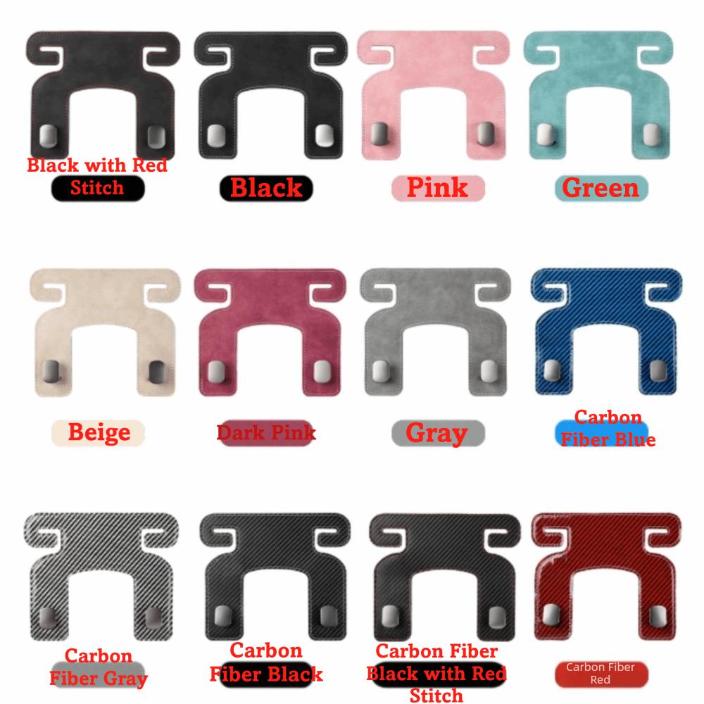 Wear-Resistant Car Headrest Hook High Load-Bearing Hanging Headrest Bag Holder Automotive Seat