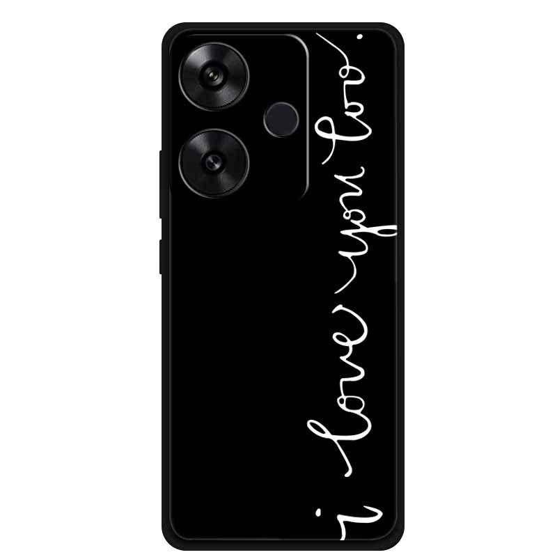 Чехол для телефона Redmi Turbo 3 Poco F6 5G - Простой цветной мягкий ТПУ чехол
