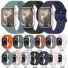 Силиконовый ремешок с волнистым узором: Совместим с Apple Watch Series 7/8/9/10, Цветная пряжка, Ультра сменный ремешок