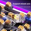 AULA HERO84 HE Wired Mechanical Keyboard Magnetic Switch Music Rhythm 8K Return Rate RGB Gaming keyboard for Computer Accessorie