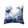 New Blue Geometric Peach Leather Velvet Pillow Case Home Fabric Sofa Pillow Cushion Cover