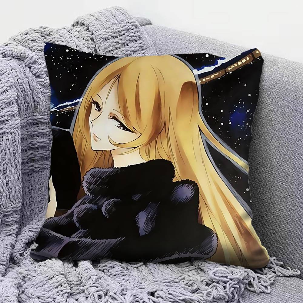 Anime Galaxy Express 999 Maetel Home Sofa Cushion Covers and Aecorative Custom Pillow Covers