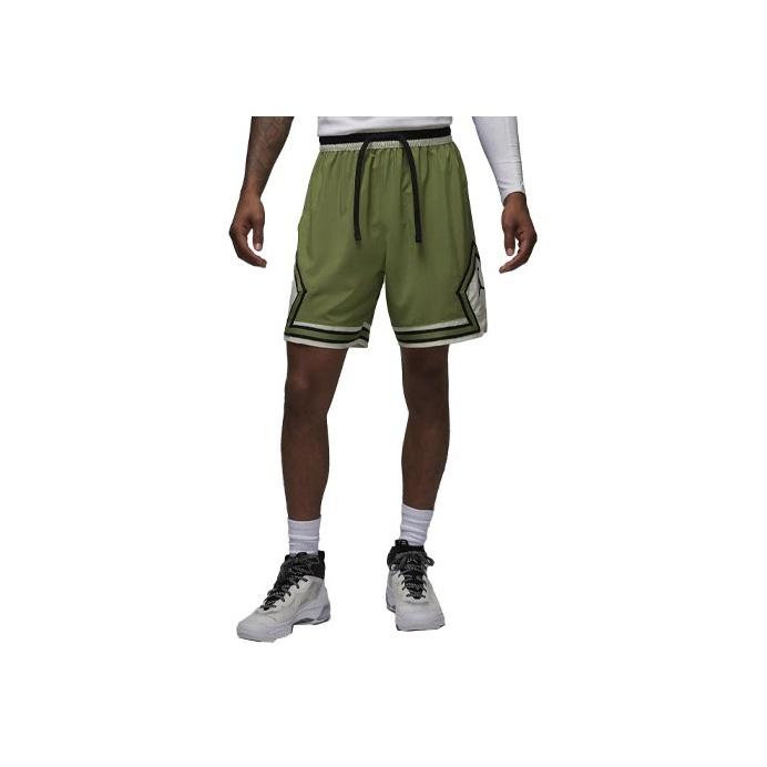 Jordan Спортивные шорты Dri-FIT Sport с контрастными ремешками, мужские шорты оливкового цвета FB7580-340