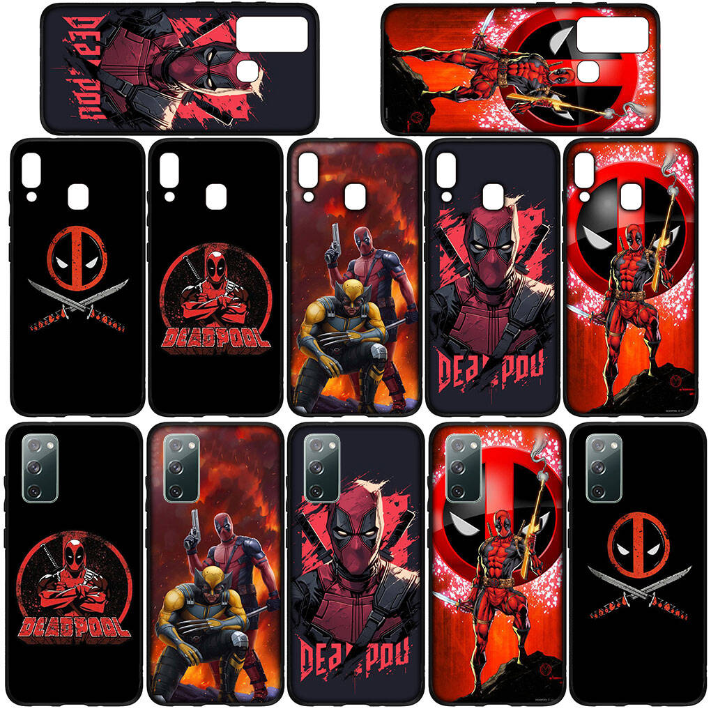 Cover for iPhone 17 16 15 Xiaomi Poco Redmi Note 14 13 12 11 Pro Max 9 16e Samsung Galaxy S25 S24 OPPO Huawei Wolverine Superhero Deadpool Phone Case