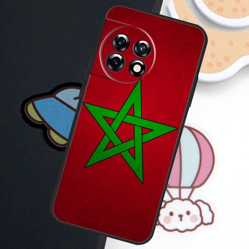 Чехол Марокко Марокканский Флаг Для OnePlus Nord 5 CE 3 4 Lite N20 N30 OnePlus 15 13 12 11 10 Pro 10T 12R 13R 15R Обложка