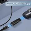 Адаптер для бритвы 15 В HQ8505 Type-C, конвертер для зарядки для Philips Norelco One Blade Pro QP6520 QP6530 QP6510, триммер для бороды
