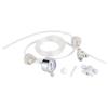 1Set White DIY Aquarium Planted Tank CO2 System Pro Tube Valve Gauge Bottle Cap Kit
