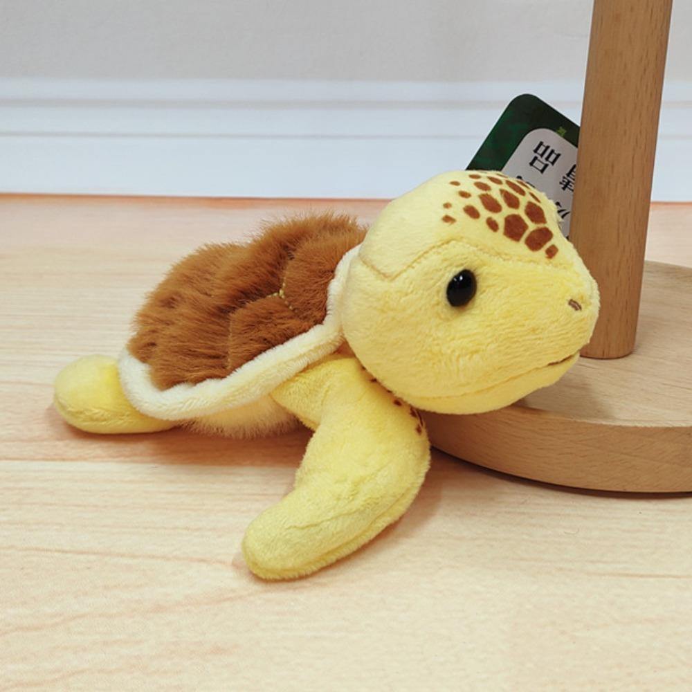 Marine Animal Tortoise Plush Toy Fluffy Little Cat Plush Doll  Children Gift