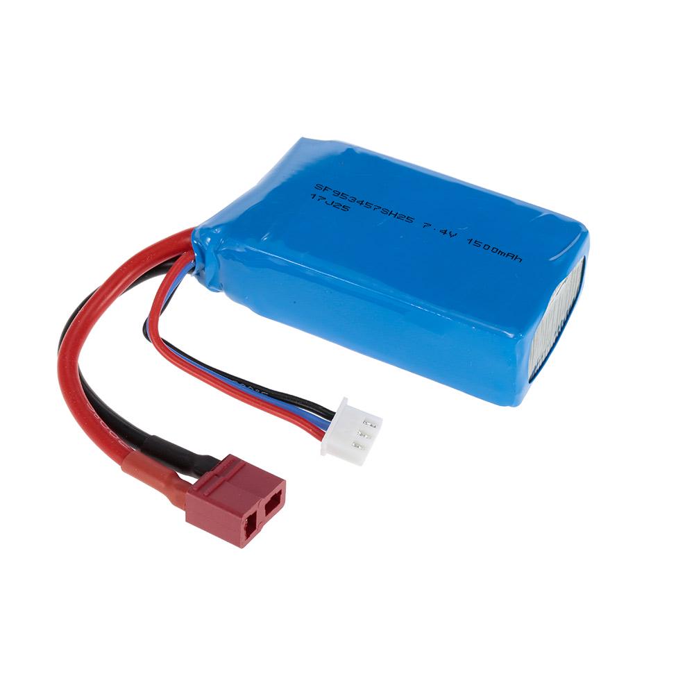 7.4V 1500mAh Аккумуляторная батарея для A959-B A979-B 144001 RC Машинки