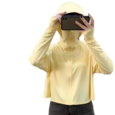 Тонкая и дышащая солнцезащитная рубашка с длинными рукавами и охлаждающим верхом