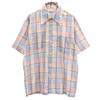 Golden Key 70s Vintage Check Pattern Short Sleeve Shirt M Multi Men's Used