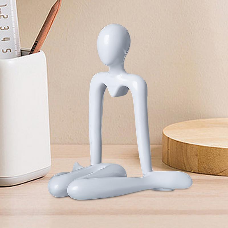 Мыслитель Абстрактные Статуи Скульптуры Фигурка Гостиная Домашний Декор Настольные Украшения