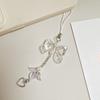 Love Pendant Love Heart Pendant Phone Strap Sweet Bowknot Phone Chain Key Chain Pendant  Gift
