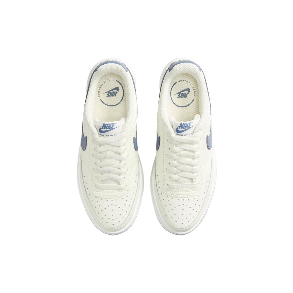 Nike Court Vision Alta Sail Diffused Blue Women Sneakers Cream DM0113-102