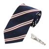 Tie Mickey Mouse Necktie Tie Bar Set Navy X Red Necktie Tie Pin Present [Disney] & DN902511-2