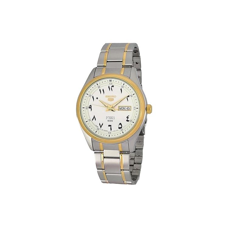 Seiko 50м Водонепроницаемые Автоматические Механические Часы Мужские Часы SNKP22J1 Ремешок из Нержавеющей Стали