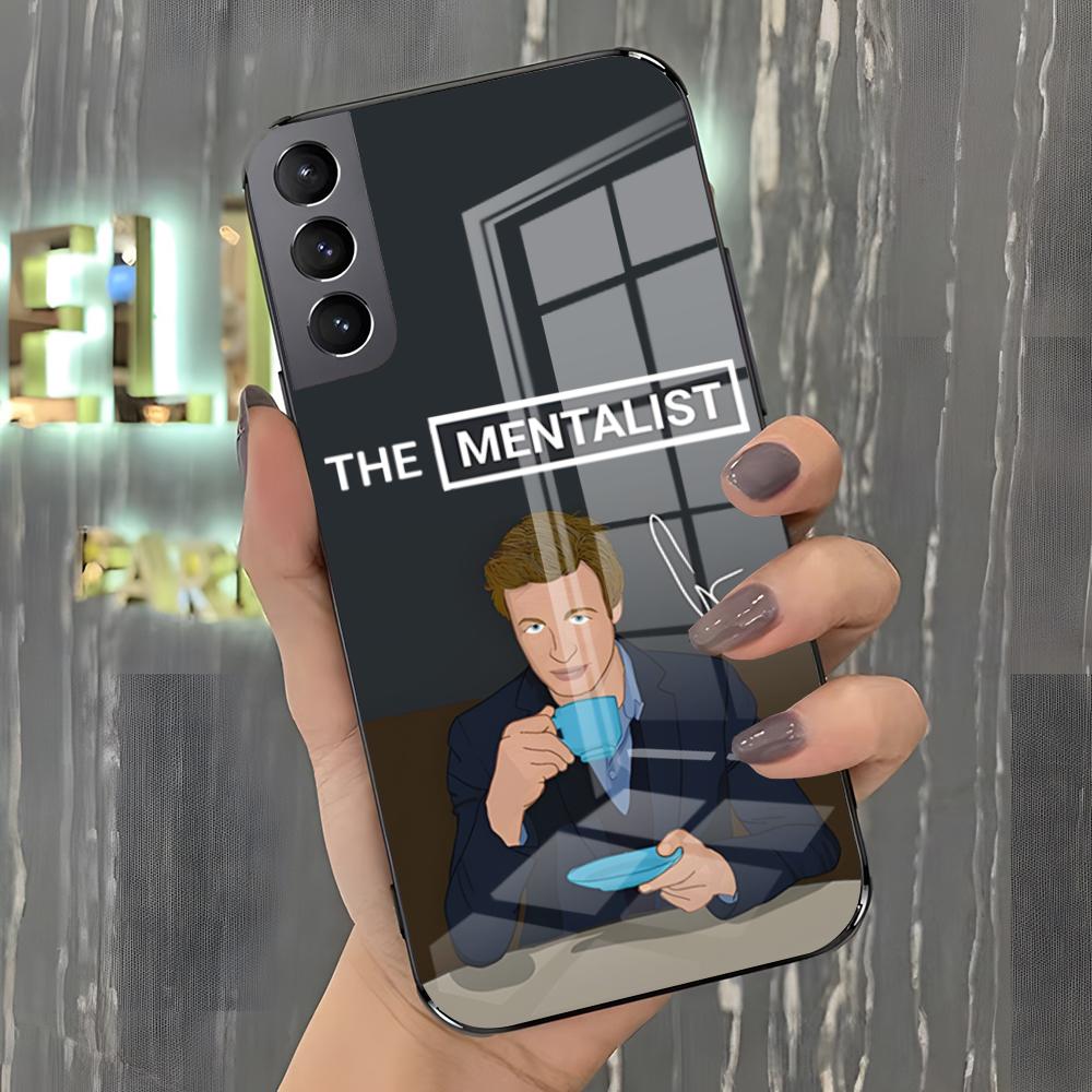 Чехол для телефона TV The M-Mentalist для Samsung A25 A13 A33 5G A54 A36 A35 A56 A52 A14 Ударопрочный стеклянный чехол