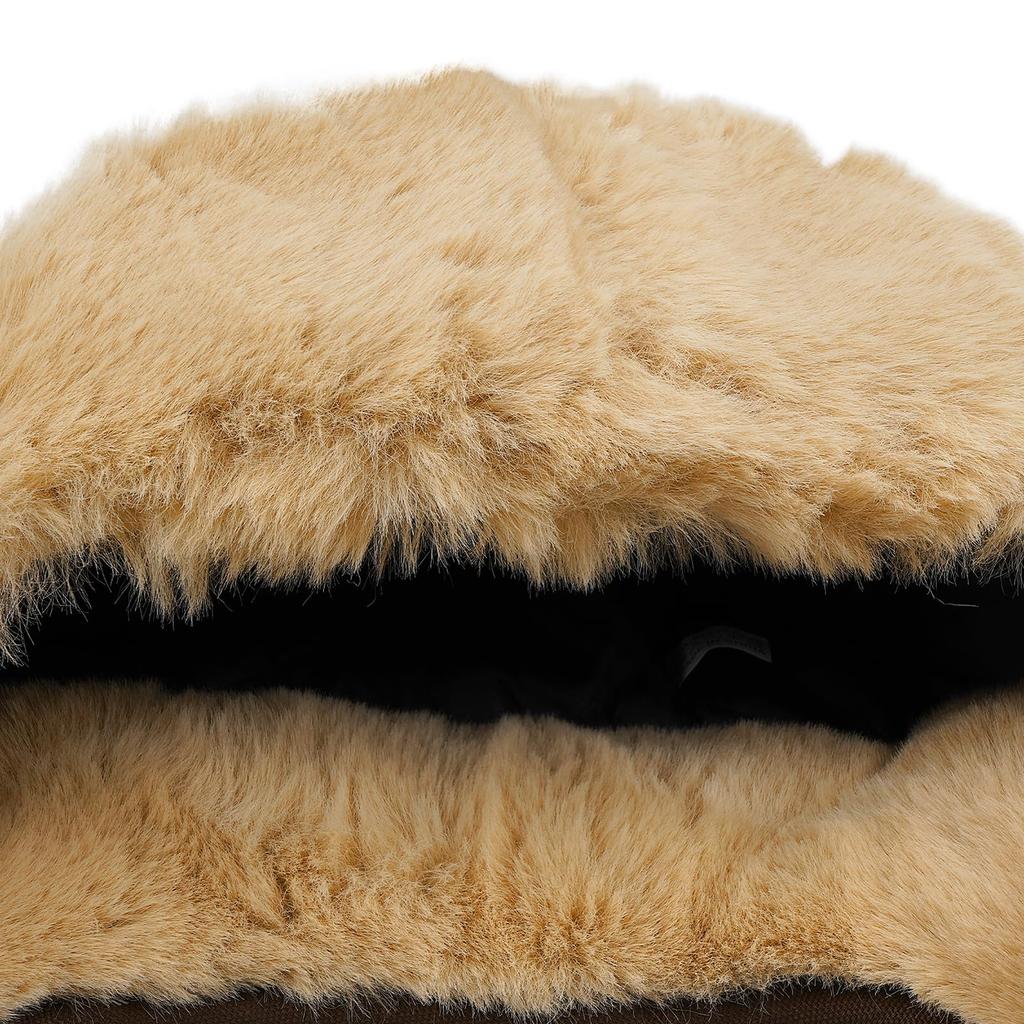 Clape Aviator Flight Cap for Men and Winter Pilot Hat with Ear Fleece 3 Perfect for Outdoor Activities Like and Unisex Russian Hat Women, Flaps,