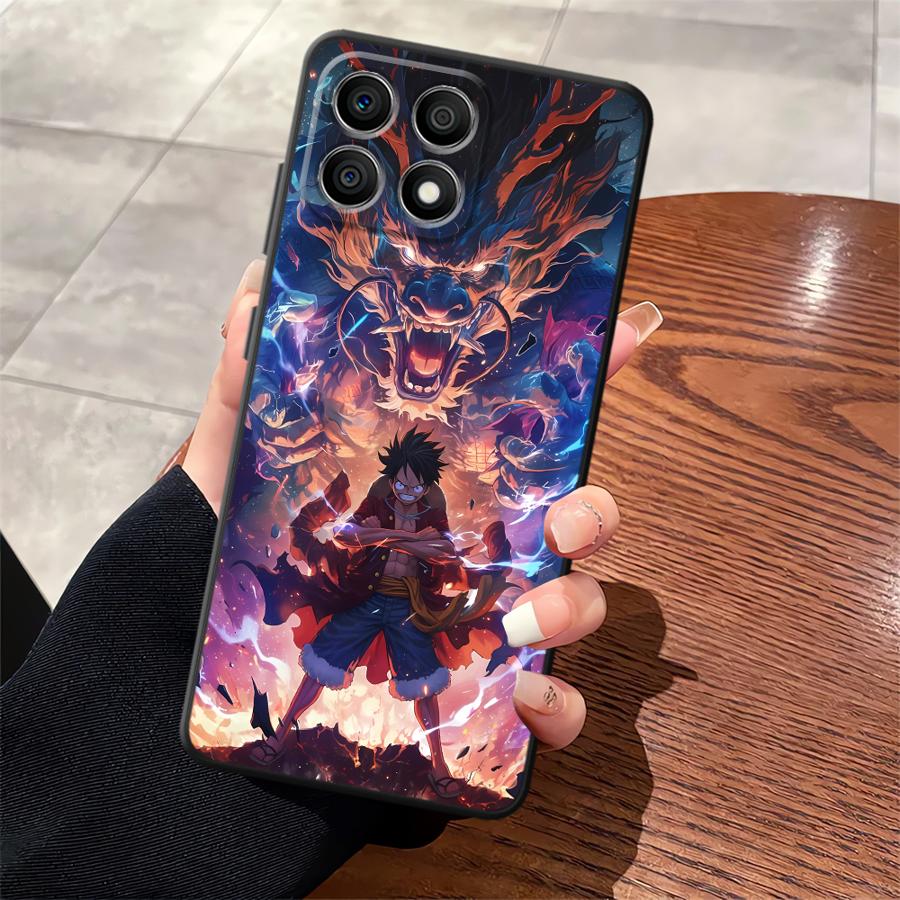 Чехол для Honor X7a 70 8X X8 X9a X9c 90 Lite X9 Funda Чехол для телефона Крутой Аниме Луффи