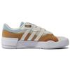 Adidas Originals Rey Galle Leather Comfortable Slip-Resistant Durable Low-Top Skate Shoes Women Sneaker Orange Beige GX0432