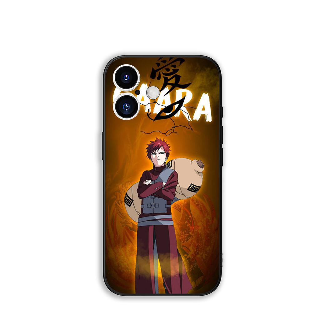 for Apple iPhone 16 15 14 Plus 13 12 Mini 17 Pro Max + 16E Air 16+ ProMax Phone Cover Case Cartoon Gaara Narutos Wallpaper