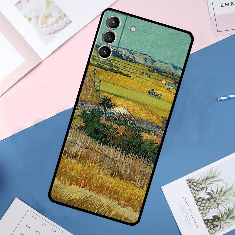 Масляная живопись Ван Гога Чехол Для Samsung Galaxy S25 Ultra S21 S22 S24 S23 Ultra S9 S10 Plus S21 FE S25 FE Задняя крышка