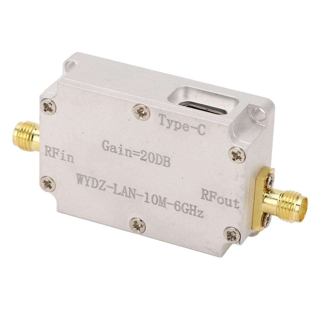 Усилитель с высокой равномерностью АЧХ 10M?6 ГГц 20 дБ усиление LNA RF сигнал управляет приемником усилителя с низким уровнем шума для FM