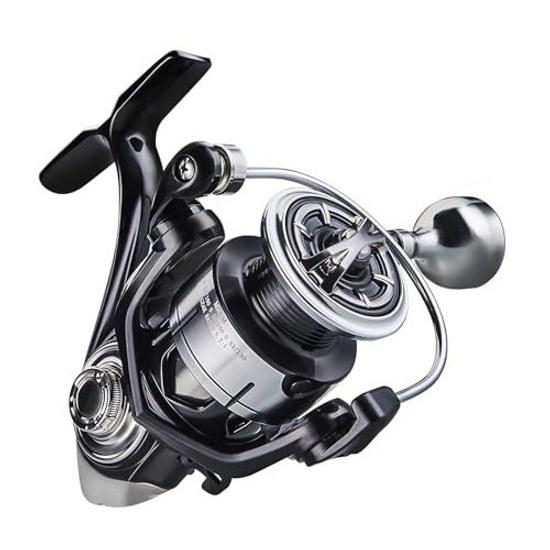 Spinning reel sea fishing freshwater long casting surf deep groove aluminum spool sizes 2000 7000 various types.