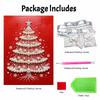 Christmas Pearl Painting Kit Handmade DIY Snowflake Christmas Tree Home Decoration Painting