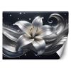Wallpaper Nature Silver Flower