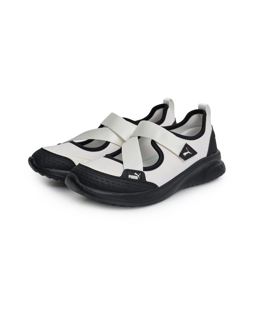 Puma Аделина 2 Лето - Теплый Белый:Черный / 408811-02